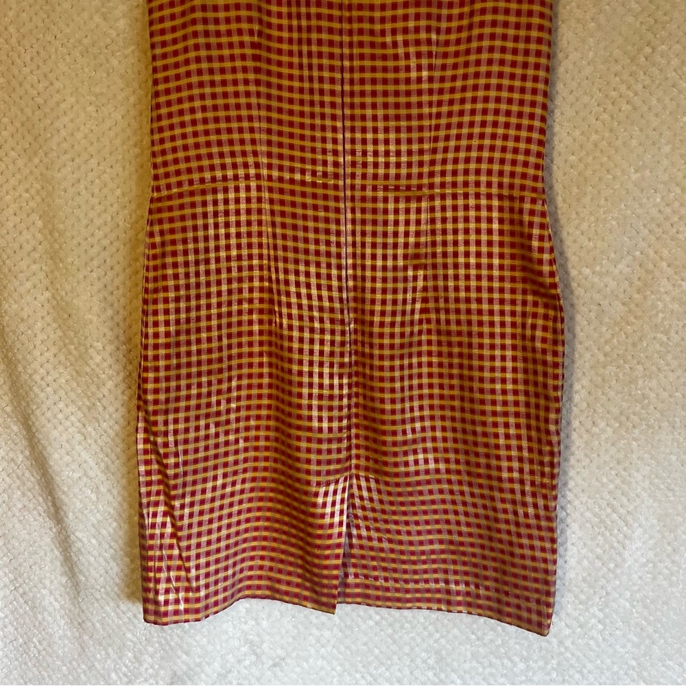 Positive Attitude Womens Y2K Vintage Mini Dress Sleeveless Colorful Bright Sz 12 - Picture 10 of 11